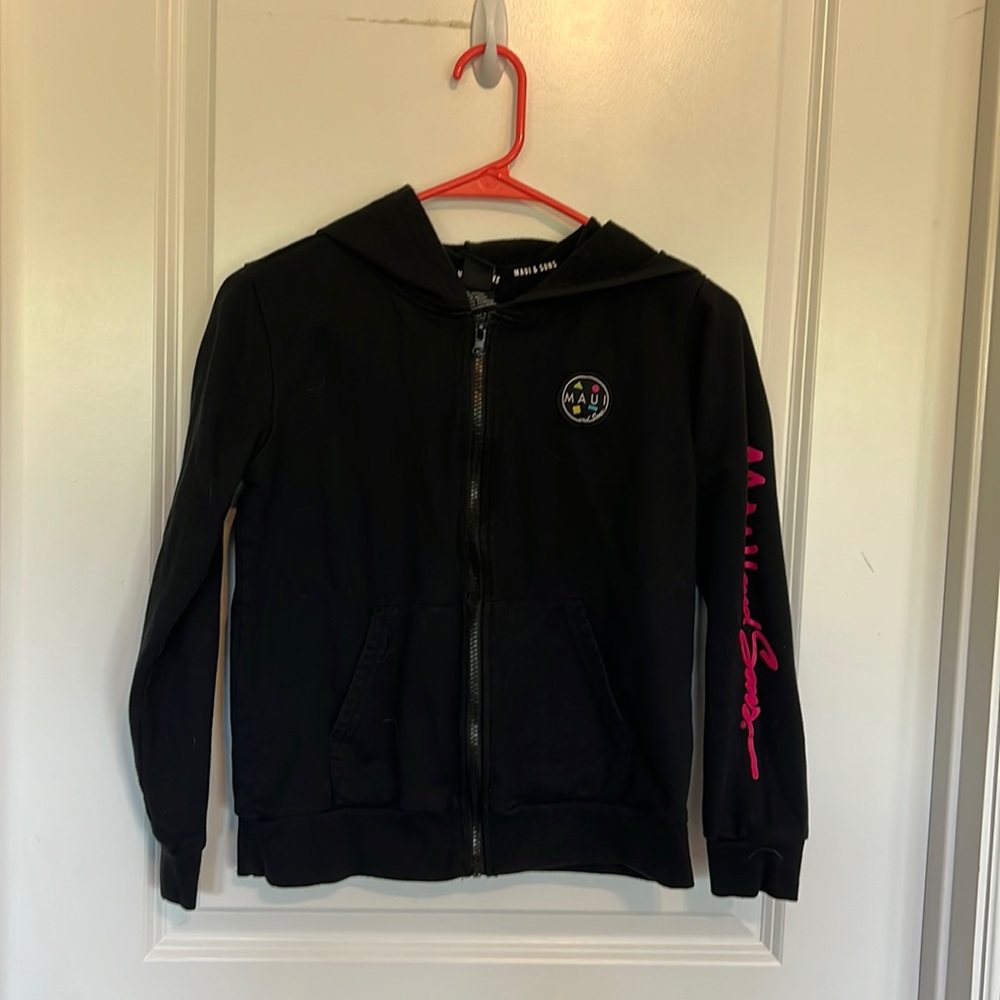 Girls Zippered Hoodie Jacket